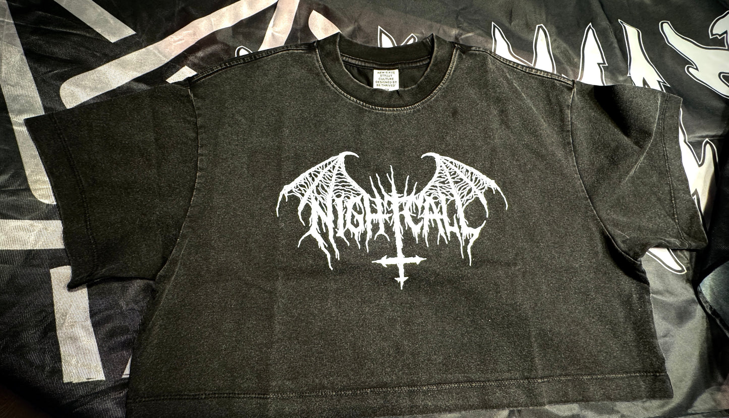 Cursed Oversized Crop Top