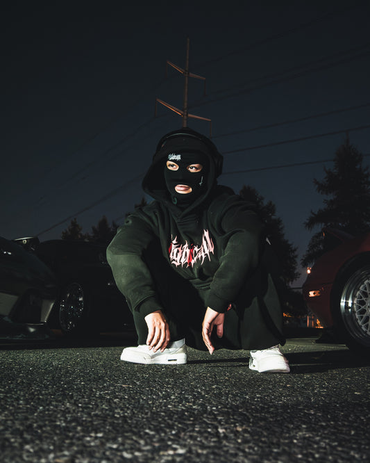 "Reverse Cross" Ski Mask Polyester