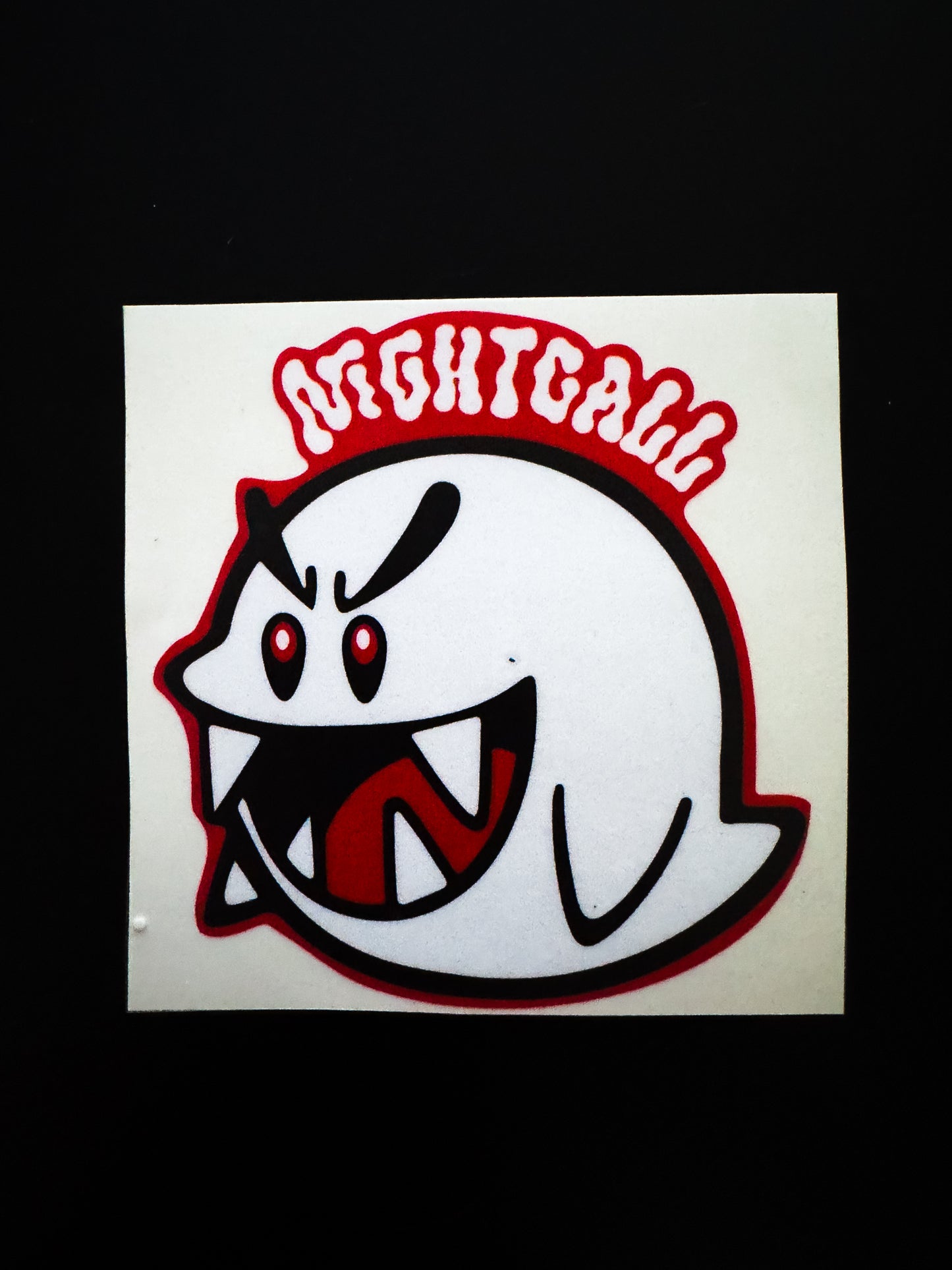 Evil Boo Sticker